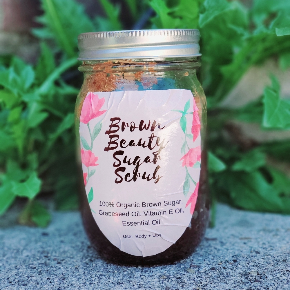 Brown Sugar Beauty Body Lip Scrub